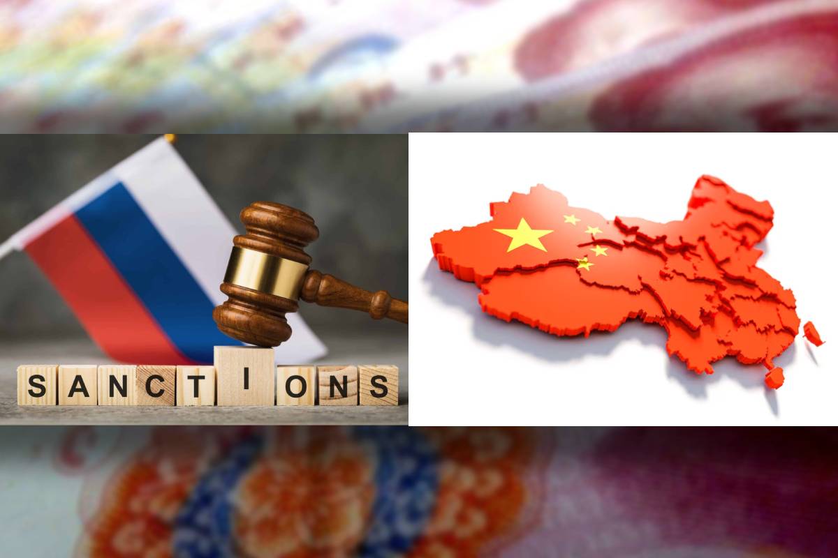 Китайські банки відновили обмеження на платежі з РФ / Колаж: banks.com.ua